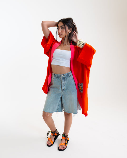 THE KIMONO IN RED